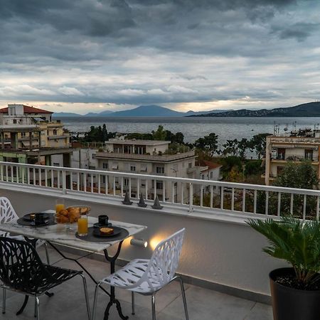 Sea View Luxury Apartment Волос Екстер'єр фото