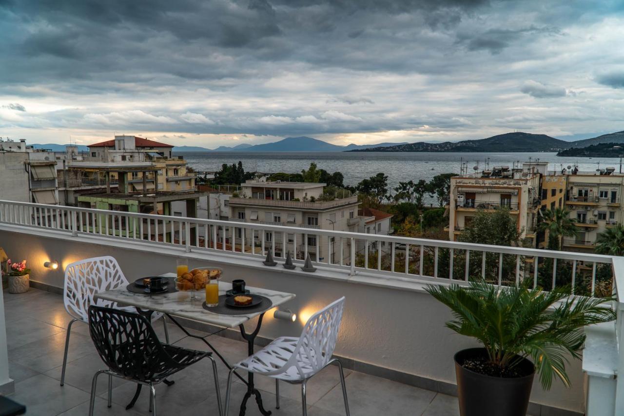 Sea View Luxury Apartment Волос Екстер'єр фото