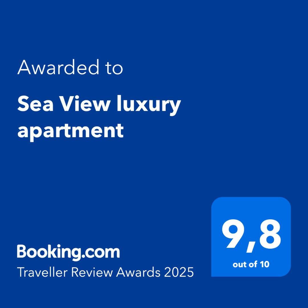 Sea View Luxury Apartment Волос Екстер'єр фото